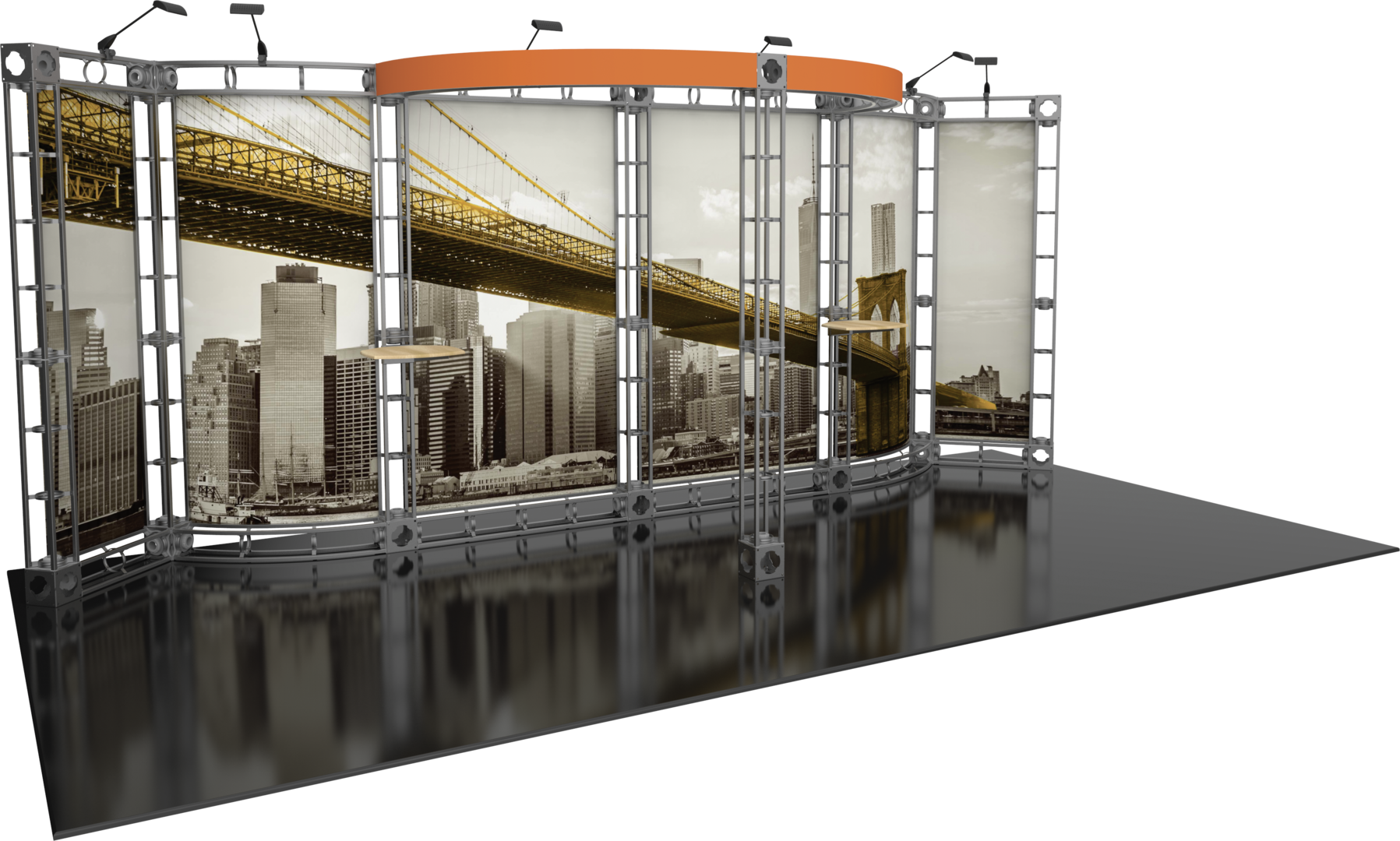 Antares Orbital Express Truss 20ft Modular Exhibit