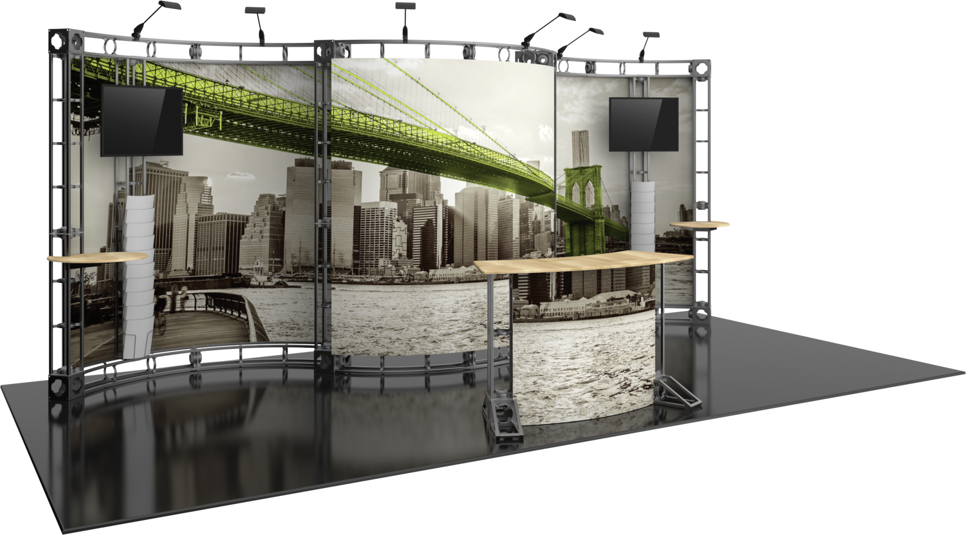 Apex Orbital Express Truss 20ft Modular Exhibit