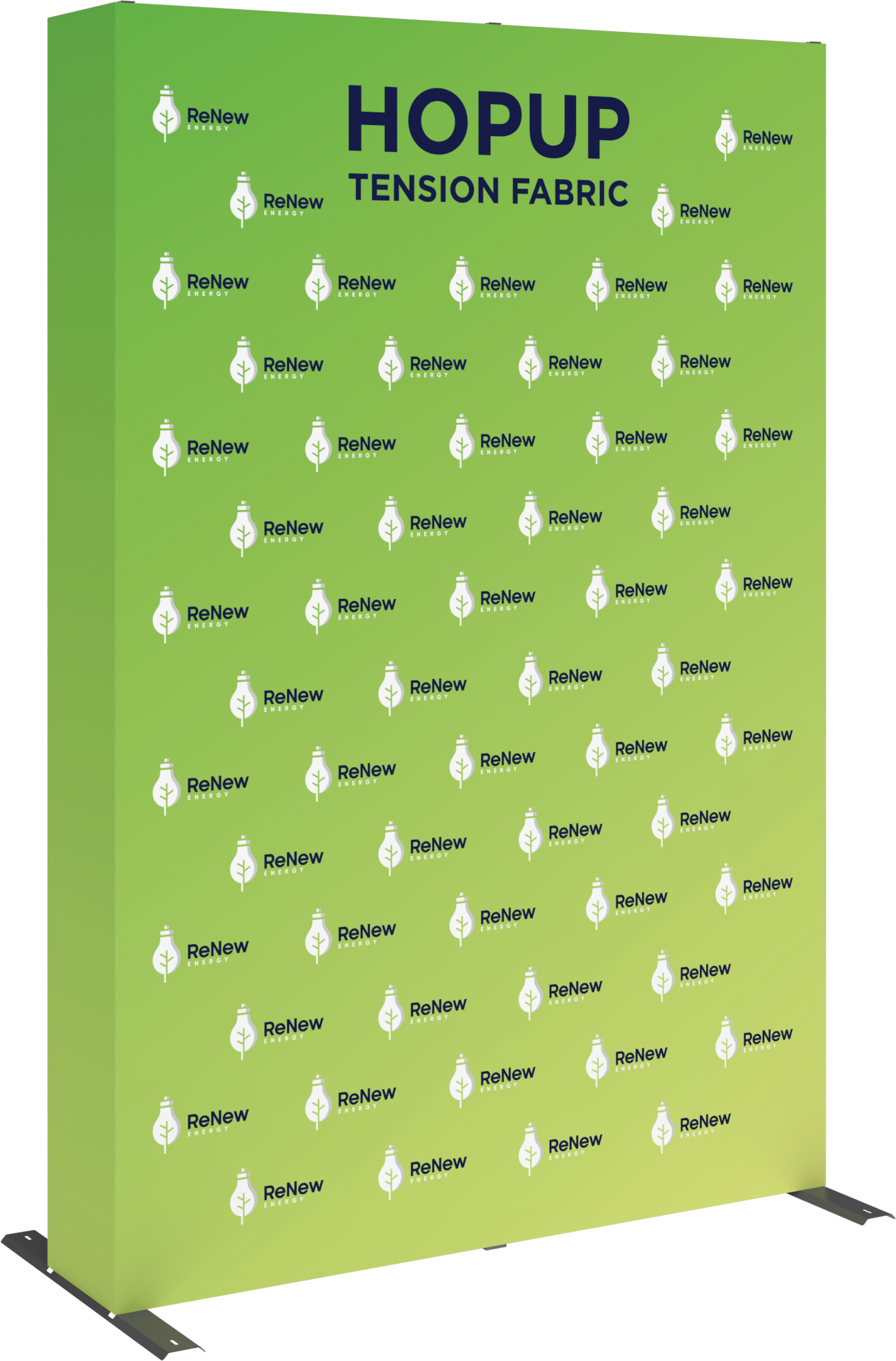 Hopup 5ft Straight Full Height Tension Fabric Display