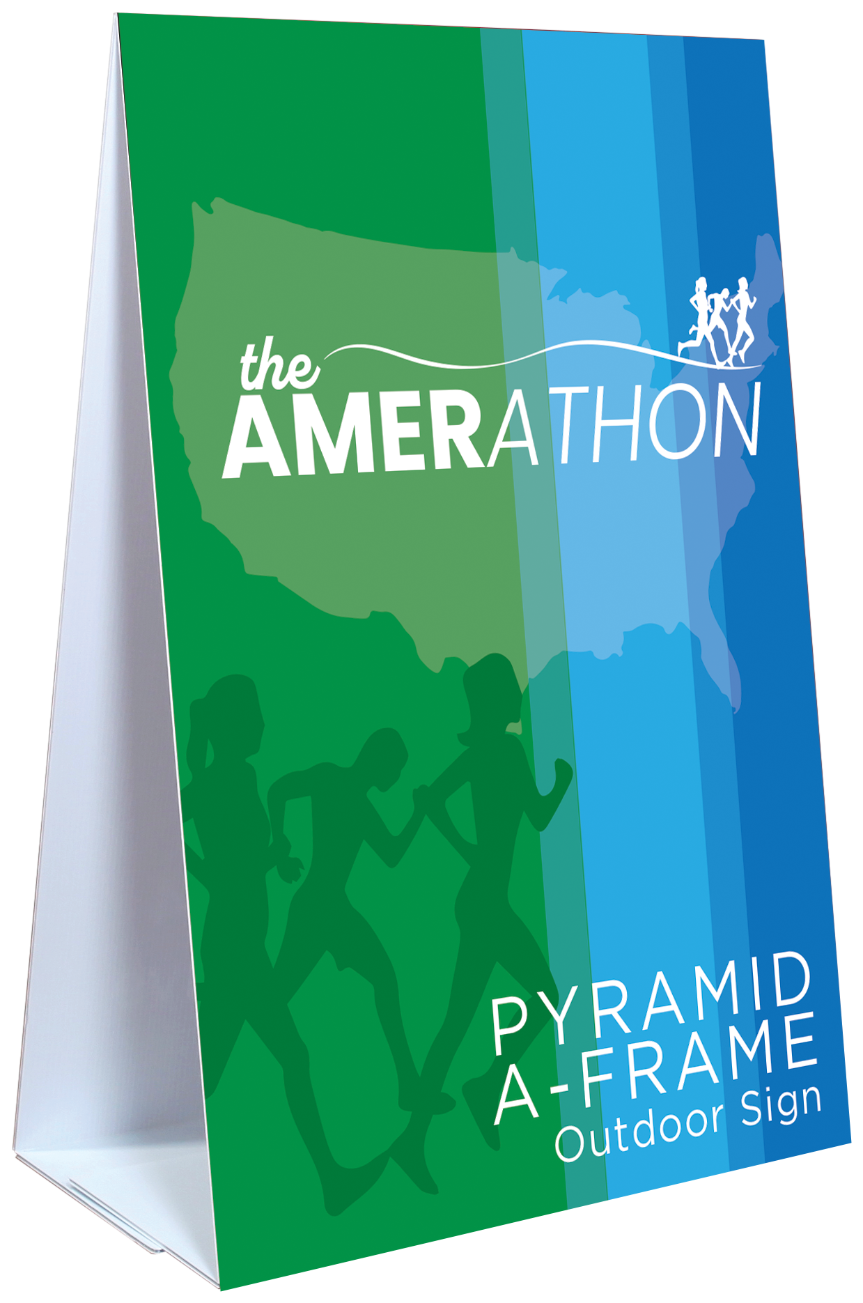 Pyramid A-Frame Outdoor Sign