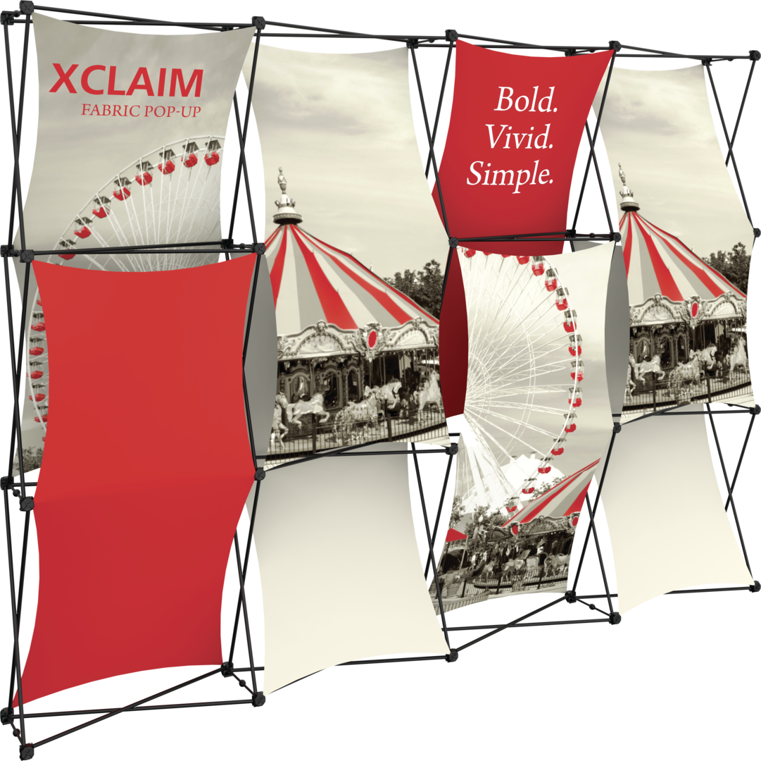 Xclaim 10ft Fabric Popup Display Kit 03
